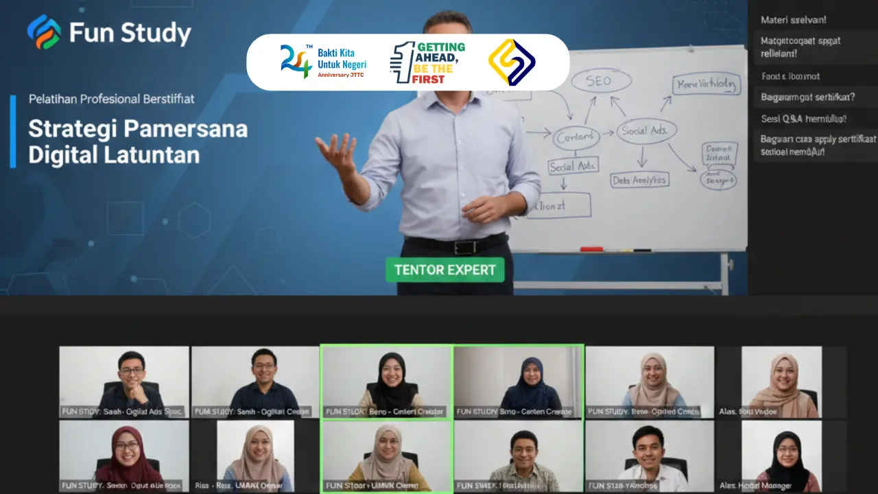 Cepat Kerja Dengan Pelatihan Profesional Bersertifikat Fun Study